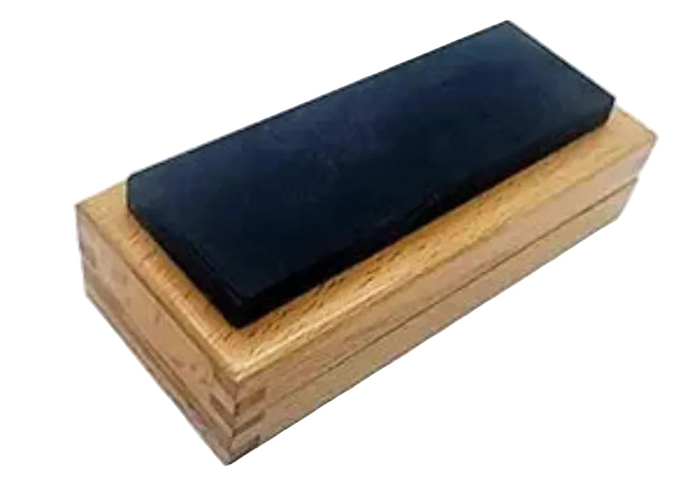Testing Stone in Wooden Box