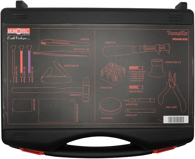 Horotec 98.020 Watchmakers Tool Kit