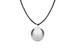 Sterling Silver Ball Pendant 