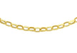 9ct Yellow Gold 100 Oval Belcher  Chain 41m/16"9