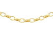 9ct Yellow Gold 130 Oval Belcher  Chain 41m/16"9