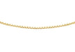 9ct Yellow Gold 10 Mirror Box Chain 41m/16"9