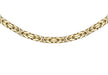 9ct Yellow Gold 3.3mm Square Byzantine Chain 46m/18"9