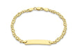 9ct Yellow Gold Celtic ID Bracelet