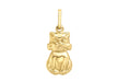 9ct Yellow Gold Cat Pendant