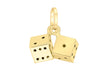 9ct Yellow Gold Double Die Pendant