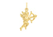 9ct Yellow Gold Cherub Pendant