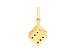 9ct Yellow Gold Die Pendant