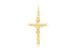 9ct Yellow Gold 22mm x 36mm Crucifix  Pendant