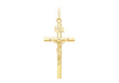 9ct Yellow Gold 16mm x 32mm Crucifix  Pendant