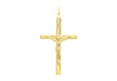 9ct Yellow Gold 29mm x 48mm Crucifix  Pendant