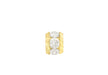 9ct Yellow Gold Zirconia  Ring Slider Pendant