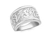 9ct White Gold 0.09ct Diamond Ring