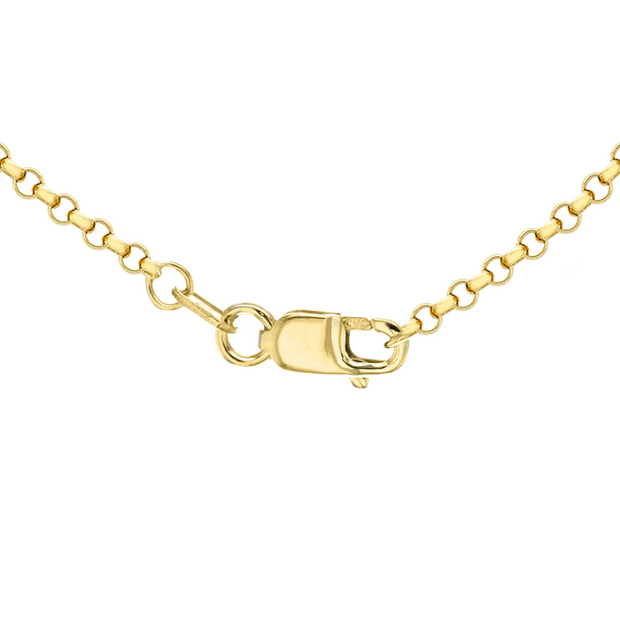 9ct Yellow Gold 100 Round Belcher Chain