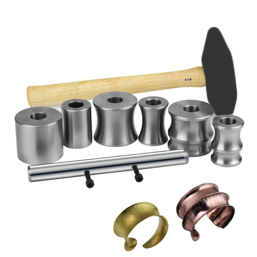 Bangle Forming Anticlastic Mandrel Die Set — Dynagem