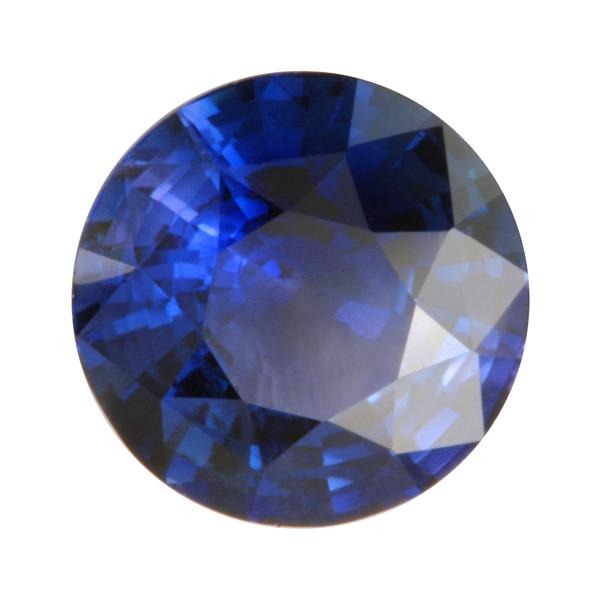 2.39ct Round Faceted Sapphire 8.3mm - Dynagem