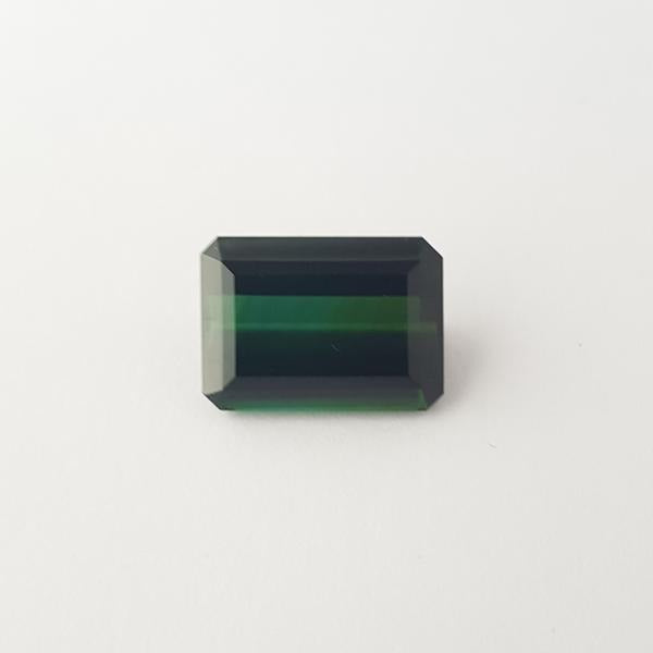 9.76ct Octagon Cut Green Tourmaline 12mm - Dynagem 
