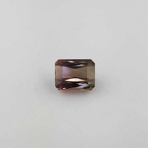 9.59xt Octagon Cut Bi-Colour Tourmaline 13x10mm - Dynagem 