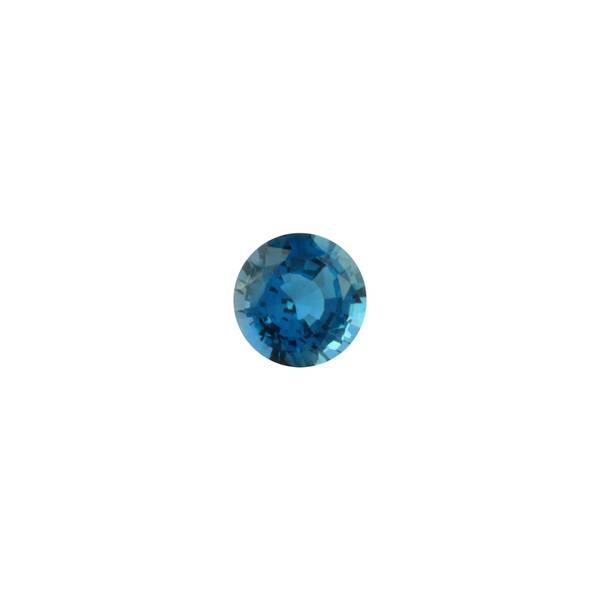 Round Faceted London Blue Topaz 8mm - Dynagem 