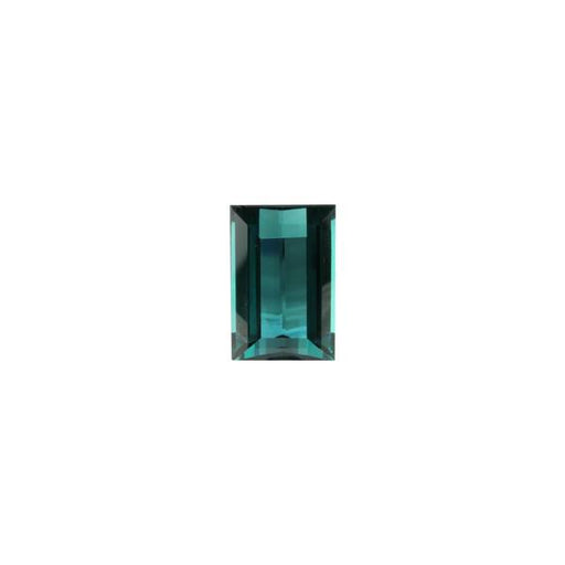 4.61ct Rectangular Blue-Green Tourmaline 11.9x8.1mm - Dynagem 