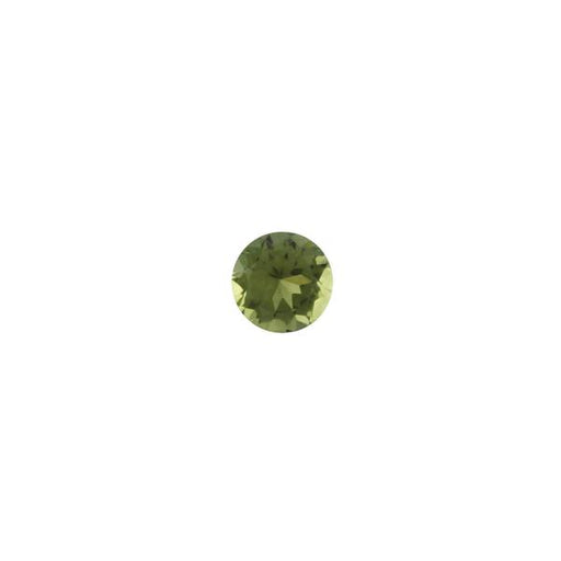 Round Faceted Green Tourmaline - Dynagem 