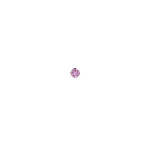 Round Faceted Pink Sapphire 3.25mm - Dynagem