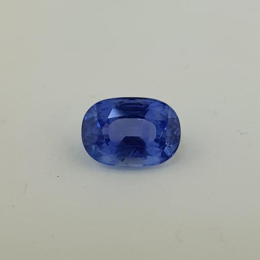 5.57ct Oval Faceted Sapphire Certified Unheated 11.8x8.3mm - Dynagem