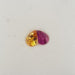 Co-Ordinating Yellow Sapphire and Ruby Pair 0.53ct, 4.7x3.5mm - Dynagem 