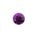 1.30ct Round Amethyst 7.05mm - Dynagem 