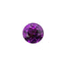 Round Faceted Amethyst 8mm - Dynagem 