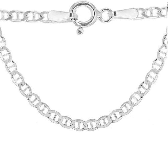 Sterling Silver 120 Flat Rambo Chain