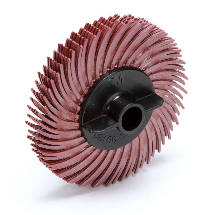 Scotch-Brite radial bristle discs Grit 220 (Red) Ø150mm