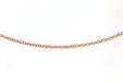 9ct Rose Gold 1.5mm Trace Chain 41m/16"9