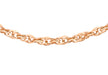 9ct Rose Gold 40 Diamond Cut Prince of Wales Chain 41m/16"9