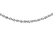 9ct White Gold 60 Hollow Rope Chain 46m/18''9