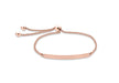 9ct Rose Gold Spiga ID Bracelet