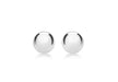 9ct White Gold 8mm Ball Stud Earrings