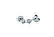 9ct White Gold 0.25t Solitaire Diamond 3mm Stud Earrings