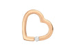 9ct Rose Gold 0.03t Diamond Open-Heart Pendant