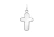 9ct White Gold Cross Pendant