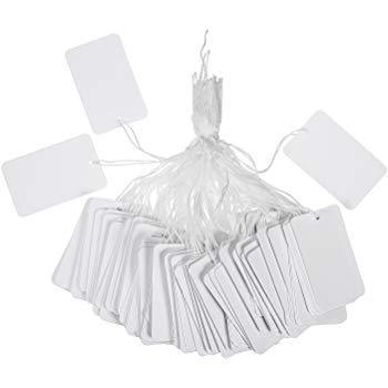 Card Tags, Tie On - Dynagem 