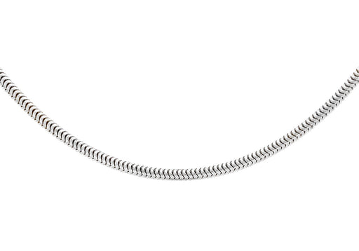 Sterling Silver 160 Adjustable Round Snake Chain