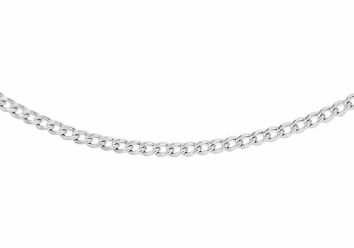 Sterling Silver 100 Round Curb Chain 41m/16"9