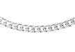 Sterling Silver 130 Diamond Cut Panza Curb Chain 46m/18"9