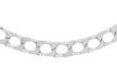 Sterling Silver 180 Flat Square Curb Chain 46m/18''9