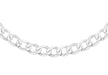 Sterling Silver 120 Flat Curb Chain 46m/18"9