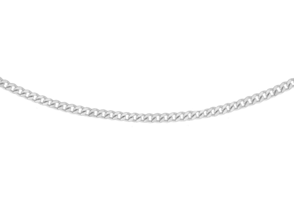 Sterling Silver Adjustable 16" Curb Chain