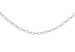 Sterling Silver 100 Oval Belcher  Chain 41m/16"9