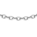 Sterling Silver 100 Round Belcher  Chain 46m/18"9