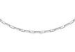 Sterling Silver 40 Square Paper Chain 41m/16"9